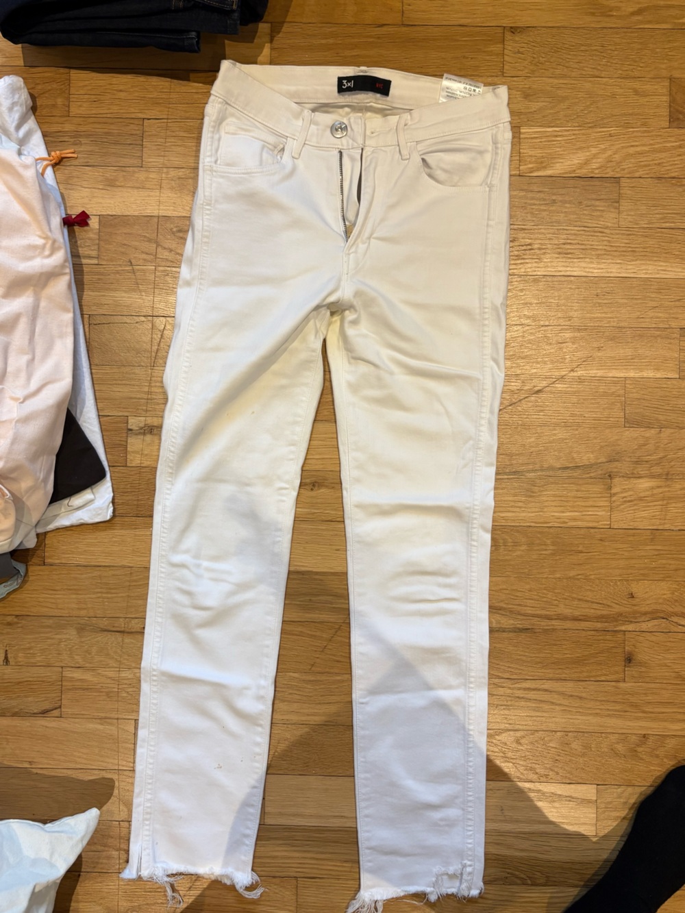 3x1 White Women's Skinny Jeans